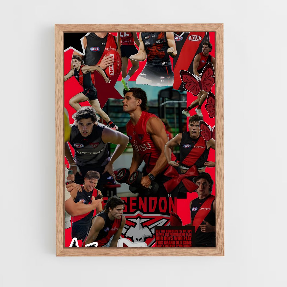 Poster Essendon Glory – affiche Football australien (vue 4)
